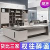 Bàn giám đốc chân sắt, bàn giám đốc cao cấp, bàn giám đốc gỗ tự nhiên, bàn làm việc màu óc chó