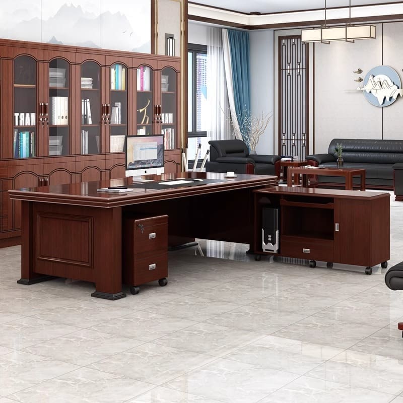 Bàn giám đốc chân sắt, bàn giám đốc chân inox, bàn làm việc chữ L, bàn làm việc cho lãnh đạo - Hình 4 Bàn giám đốc chân sắt, bàn giám đốc chân inox, bàn làm việc chữ L, bàn làm việc cho lãnh đạo - Hình 4