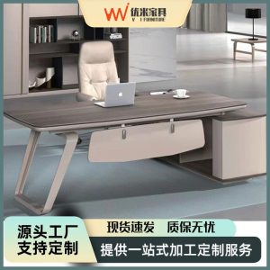 Bàn giám đốc gỗ tự nhiên, bàn điều hành nhập khẩu, bàn lãnh đạo kiểu châu Âu, bàn giám đốc phong cách Nhật