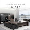 Bàn giám đốc gỗ tự nhiên, bàn làm việc chữ L, bàn làm việc màu óc chó, bàn giám đốc cao cấp