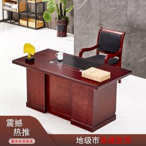 Bàn giám đốc phong cách Nhật, bàn làm việc giám đốc tân cổ điển, bàn làm việc cho lãnh đạo, bàn giám đốc cao cấp - Hình 3