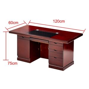 Bàn giám đốc phong cách Nhật, bàn làm việc giám đốc tân cổ điển, bàn làm việc cho lãnh đạo, bàn giám đốc cao cấp - Hình 4
