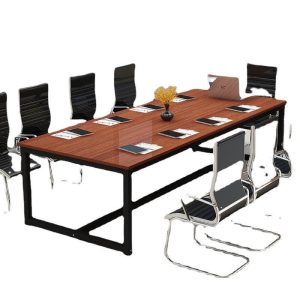 Bàn hội nghị bàn dài bàn hiện đại bàn máy tính đơn giản bàn hình chữ nhật bàn đàm phán bàn dài bàn đào tạo đơn giản - Hình 4