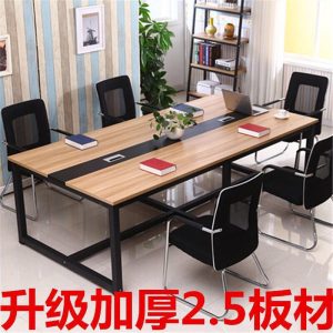 Bàn hội nghị bàn dài bàn máy tính văn phòng bàn làm việc bàn đàm phán đào tạo bàn nhân viên - Hình 2