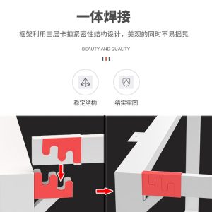 Bàn hội nghị bàn dài đơn giản hiện đại đào tạo đàm phán bàn dài phòng hội nghị bàn ghế nhỏ - Hình 2