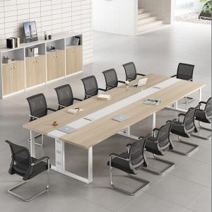 Bàn hội nghị dài bàn bar đơn giản hiện đại bàn ghế tiếp tân bàn làm việc đàm phán đào tạo lớn