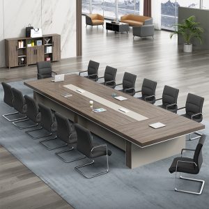 Bàn hội nghị lớn bàn dài bàn làm việc văn phòng bàn dài ghế đào tạo đơn giản hiện đại