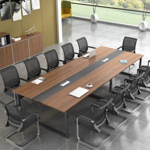 Bàn hội nghị lớn nhỏ bàn hội nghị bàn dài bàn dài bàn đàm phán đào tạo bàn ghế đơn giản hiện đại - Hình 4