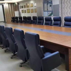 Bàn hội nghị văn phòng bàn dài đơn giản hiện đại phòng hội nghị bàn lớn bàn làm việc bàn đàm phán tiếp tân lớn - Hình 3