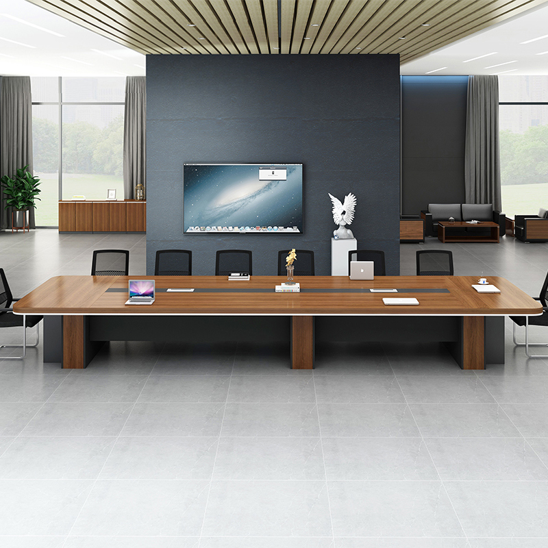 Bàn họp văn phòng bàn hình chữ nhật mới bàn hội nghị bàn dài đơn giản hiện đại bàn đàm phán hội nghị - Hình 3 Bàn họp văn phòng bàn hình chữ nhật mới bàn hội nghị bàn dài đơn giản hiện đại bàn đàm phán hội nghị - Hình 3