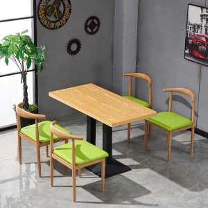 Bàn khách sạn bán buôn Bàn ghế ăn nhanh quán cà phê trà sữa nhà hàng tây ăn vặt cay quán mì nhà hàng tổng hợp Bàn ăn - Hình 2