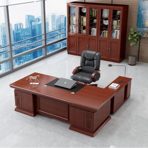 Bàn làm việc cho lãnh đạo, bàn lãnh đạo hiện đại, bàn lãnh đạo kiểu châu Âu, bàn làm việc giám đốc tân cổ điển - Hình 2