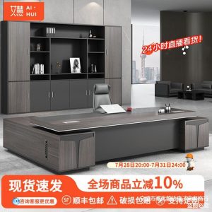 Bàn làm việc chữ L, nội thất phòng giám đốc, bàn lãnh đạo kiểu châu Âu, bàn văn phòng cao cấp