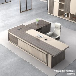 Bàn làm việc công thái học, bàn làm việc kết hợp tủ phụ, bàn lãnh đạo kiểu châu Âu, bàn văn phòng cao cấp