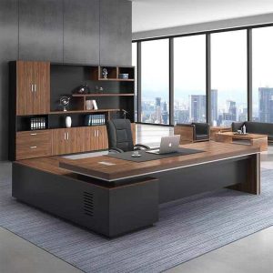 Bàn làm việc giám đốc tân cổ điển, bàn giám đốc cao cấp, bàn chủ tịch sang trọng, nội thất phòng giám đốc - Hình 2