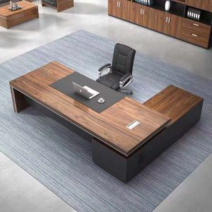 Bàn làm việc giám đốc tân cổ điển, bàn giám đốc cao cấp, bàn chủ tịch sang trọng, nội thất phòng giám đốc - Hình 3