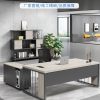 Bàn làm việc kết hợp tủ phụ, bàn lãnh đạo hiện đại, bàn giám đốc chân inox, bàn văn phòng cao cấp