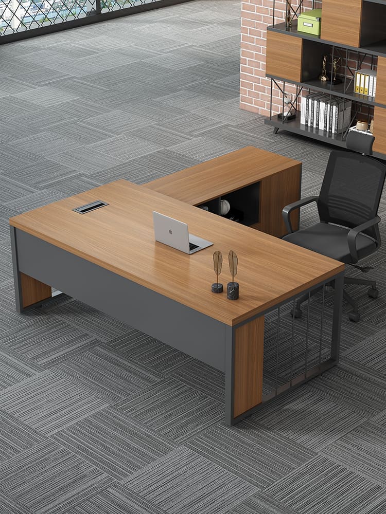 Bàn làm việc kết hợp tủ phụ, bàn lãnh đạo hiện đại, bàn giám đốc chân inox, bàn văn phòng cao cấp - Hình 2 Bàn làm việc kết hợp tủ phụ, bàn lãnh đạo hiện đại, bàn giám đốc chân inox, bàn văn phòng cao cấp - Hình 2