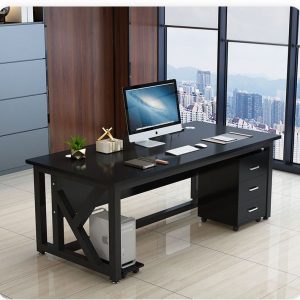 Bàn làm việc kết hợp tủ phụ, bàn văn phòng cao cấp, bàn tổng giám đốc thiết kế Italy, bàn làm việc giám đốc tân cổ điển - Hình 2