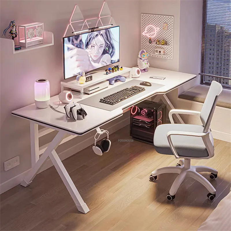 Bàn làm việc máy tính để Bàn chơi game màu trắng Bàn văn phòng tại nhà Bàn tiện dụng Phòng ngủ hiện đại Bàn học để Bàn văn phòng Bàn làm việc máy tính để Bàn chơi game màu trắng Bàn văn phòng tại nhà Bàn tiện dụng Phòng ngủ hiện đại Bàn học để Bàn văn phòng