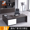 Bàn lãnh đạo hiện đại, bàn giám đốc chân sắt, bàn làm việc công thái học, nội thất phòng giám đốc