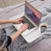 Bàn Laptop Giường Bàn Laptop Gấp Di Động Bàn Laptop có chân chống trượt Cốc Ổn Định Chịu Lực Mạnh cho học sinh, sinh viên
