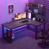 Bàn Máy Tính Để Bàn Hình Chữ L Bàn Chơi Game Nhà Phòng Ngủ Bàn Viết Góc Bàn Chơi Game Giá Sách Bàn Máy Tính