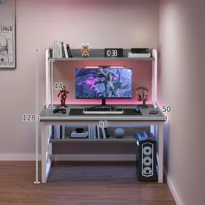 Bàn Máy Tính Để Bàn Học Máy Tính Bàn Viết Esports Gia Đình Phòng Ngủ Bàn Máy Tính Gia Đình Mesa Plegable Nội Thất Văn Phòng QF50CD - Hình 2