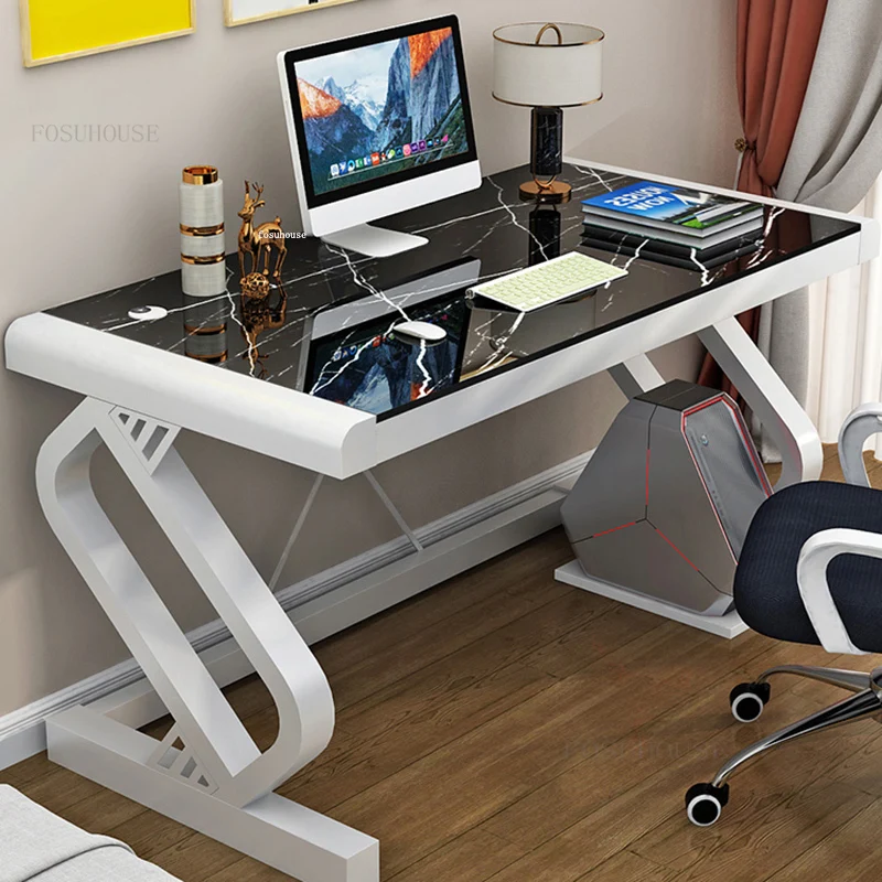Bàn Máy tính để Bàn máy tính Kính cường lực Bàn chơi game Esports Phòng ngủ Bàn học sinh viên Bàn văn phòng tại nhà Nội thất văn phòng T - Hình 4 Bàn Máy tính để Bàn máy tính Kính cường lực Bàn chơi game Esports Phòng ngủ Bàn học sinh viên Bàn văn phòng tại nhà Nội thất văn phòng T - Hình 4