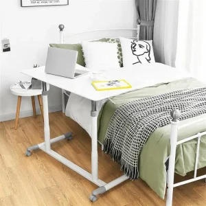 Bàn máy tính VHPVHP Ngồi, Bàn máy tính xách tay dạng đứng, Bàn làm việc tại nhà, Có thể điều chỉnh độ cao, Di động, Văn phòng - Hình 2
