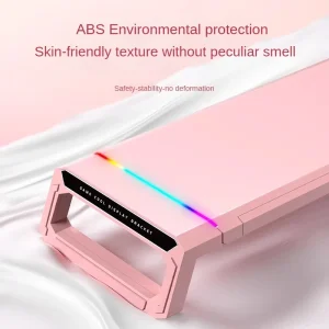 Bàn Nóng Máy Tính Chiều Cao Khung Dây USB Laptop Máy Tính Bàn Có Ngăn Kéo Đa Năng Máy Tính Bảng Màu Hồng - Hình 3