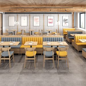 Bàn quán lẩu hamburger Bàn nhà hàng Bàn ghế ốp tường ghế sofa phân quán cà phê Bàn quán trà sữa