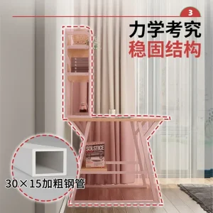 Bàn SH 2023 Năm Aoliviya Chính Thức Mới Bàn Làm Việc Giá Sách Tích Hợp Máy Tính Để Bàn Hiện Đại Tại Nhà Bàn Học Sinh Viên - Hình 3