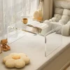 Bàn trà Acrylic Bàn Phòng Khách Hộ Gia Đình Nhỏ Trong Suốt Vịnh Cửa Sổ Bàn Cà Phê Phòng Ngủ Bàn Đầu Giường
