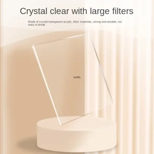 Bàn trà Acrylic Bàn Phòng Khách Hộ Gia Đình Nhỏ Trong Suốt Vịnh Cửa Sổ Bàn Cà Phê Phòng Ngủ Bàn Đầu Giường - Hình 3