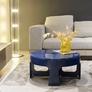 Bàn trà Bắc Âu Bàn Cà Phê Tròn Độc Đáo Tối Giản Chống Thấm Nước Bàn Không Gian Nhỏ Nhựa Muebles Para Hogar Sản Phẩm Gia Dụng