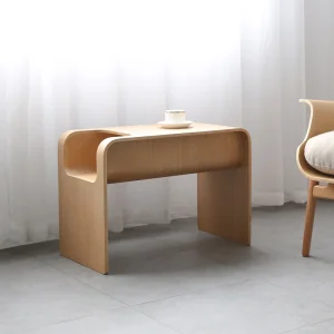 Bàn trà Bắc Âu Gỗ Chắc Chắn Ngoài Hành Tinh Bàn Cà Phê Đa Năng Sofa Bên Bàn Nội Thất Phòng Khách Giải Trí Đầu Giường Cuối Bàn