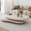 Bàn trà Có Thể Chuyển Đổi Độc Đáo Bàn Regale Tối Giản Lớn Thẩm Mỹ Bàn Bên Đơn Giản Bìa Cứng Couchtisch Nội Thất Phòng Khách