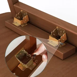 Bàn trà Có Thể Gập Lại Cửa Sổ Bàn Phòng Khách Nhà Phòng Trà Tầng Bàn Cao Cấp Đơn Giản Dày Nhỏ Bàn Làm Việc Ngắn - Hình 3