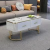 Bàn trà Đá Cẩm Thạch Phòng Khách Bàn Cà Phê Di Động Đầu Giường Tầng Thiết Kế Góc Bàn Dễ Thương Hiện Đại Bàn De Chevet Nội Thất Bắc Âu