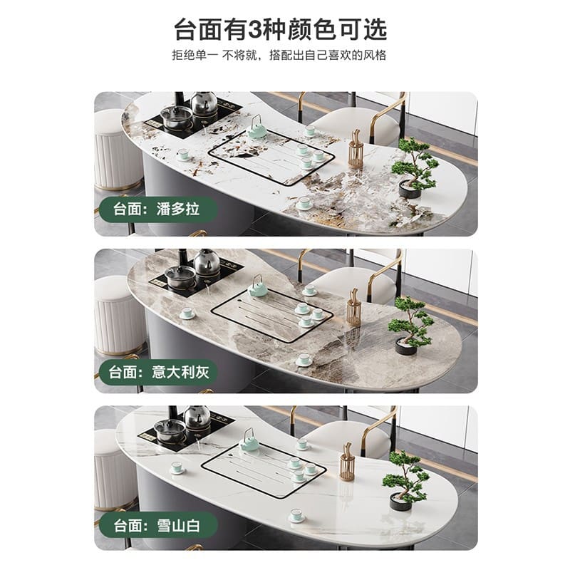 Bàn trà đá phiến hiện đại nhẹ nhàng sang trọng phòng khách nhà ban công đa năng Bàn trà Bàn trà tròn chung cư nhỏ - Hình 4 Bàn trà đá phiến hiện đại nhẹ nhàng sang trọng phòng khách nhà ban công đa năng Bàn trà Bàn trà tròn chung cư nhỏ - Hình 4