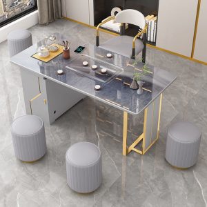 Bàn trà đá phòng khách cao cấp Thiết kế tối giản, hiện đại cho văn phòng, phòng khách - Hình 2