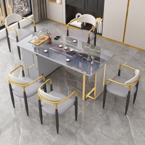 Bàn trà đá phòng khách cao cấp Thiết kế tối giản, hiện đại cho văn phòng, phòng khách