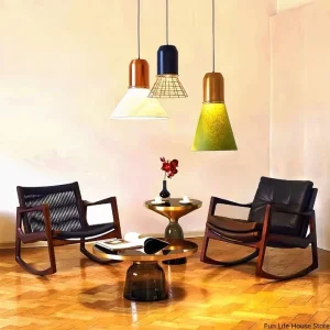 Bàn trà Đèn Bắc Âu Phòng Khách Cao Cấp Bàn Đầu Giường Sofa Bên Bàn Bàn Cà Phê Trong Nhà Kính Tròn Bàn Đơn Giản Đồ Nội Thất Gia Đình - Hình 3
