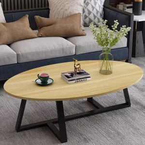 Bàn trà Độc Đáo PatioWood Trà Coffe Bàn Bên Bàn Tròn Tối Giản Bàn Cà Phê Trắng Mesa Bên Para Sala Nội Thất Phòng Khách - Hình 2