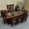 Bàn trà gỗ chắc chắn Bàn ghế uống trà Đơn Giản. Bàn trà Trung Quốc Kinh Doanh Nhà Phòng Khách Trà Nghệ Thuật Nội Thất