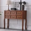 Bàn trà Gỗ Chắc Chắn Lối Vào Nội Thất Tủ Phòng Khách Trang Trí Đơn Giản Tủ Bàn Gỗ Vintage Tủ Bàn Trà Bền