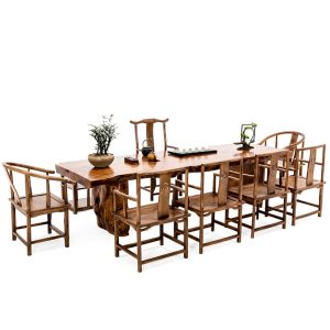 Bàn trà gỗ đặc nhập khẩu. - Hình 5