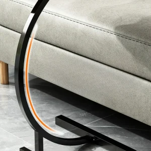 Bàn trà Hiện đại đơn giản Bàn cà phê nhỏ cánh hoa thời trang Sofa Bên bàn Phòng khách sang trọng Bàn đựng đồ Nội thất gia đình - Hình 3