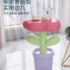 Bàn trà HY Trang Trí Nhà Tulip Bàn Nhựa Sofa Bên Bàn Sáng Tạo Phòng Khách Ban Công Nội Thất Phòng Ngủ Hoa Trang Trí Bàn